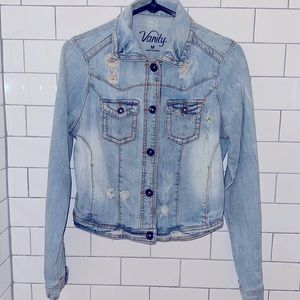 Vanity Women’s /Junior Rugged Jean Jacket